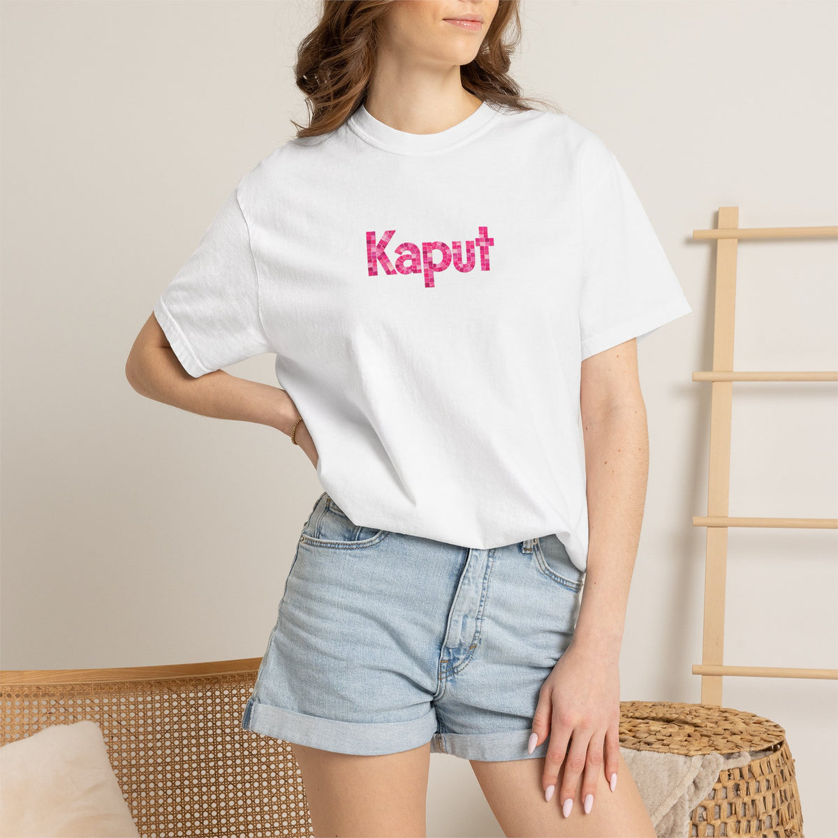 Pink Kaput Spine Life T
