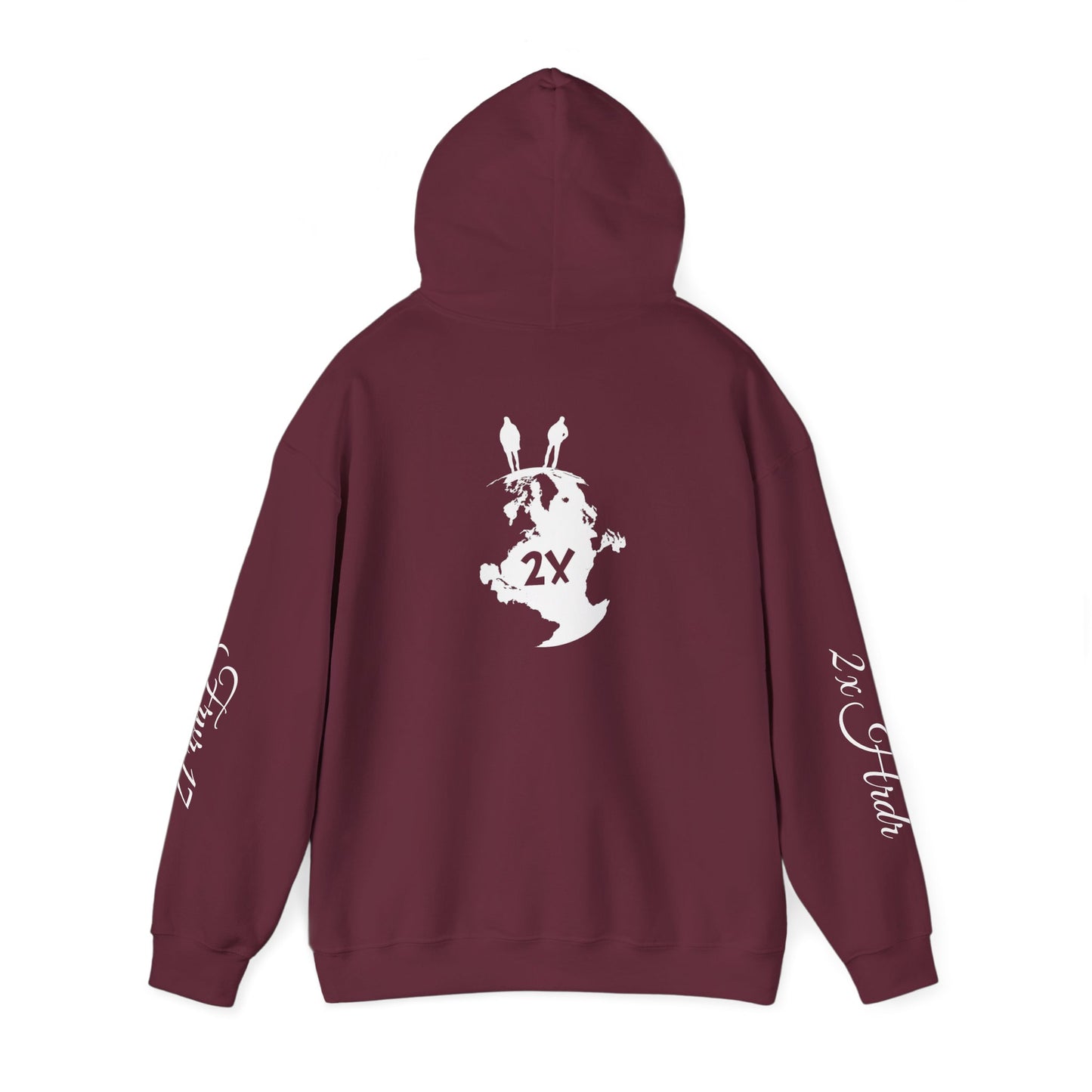 2X HRDR LOGO HOODIE
