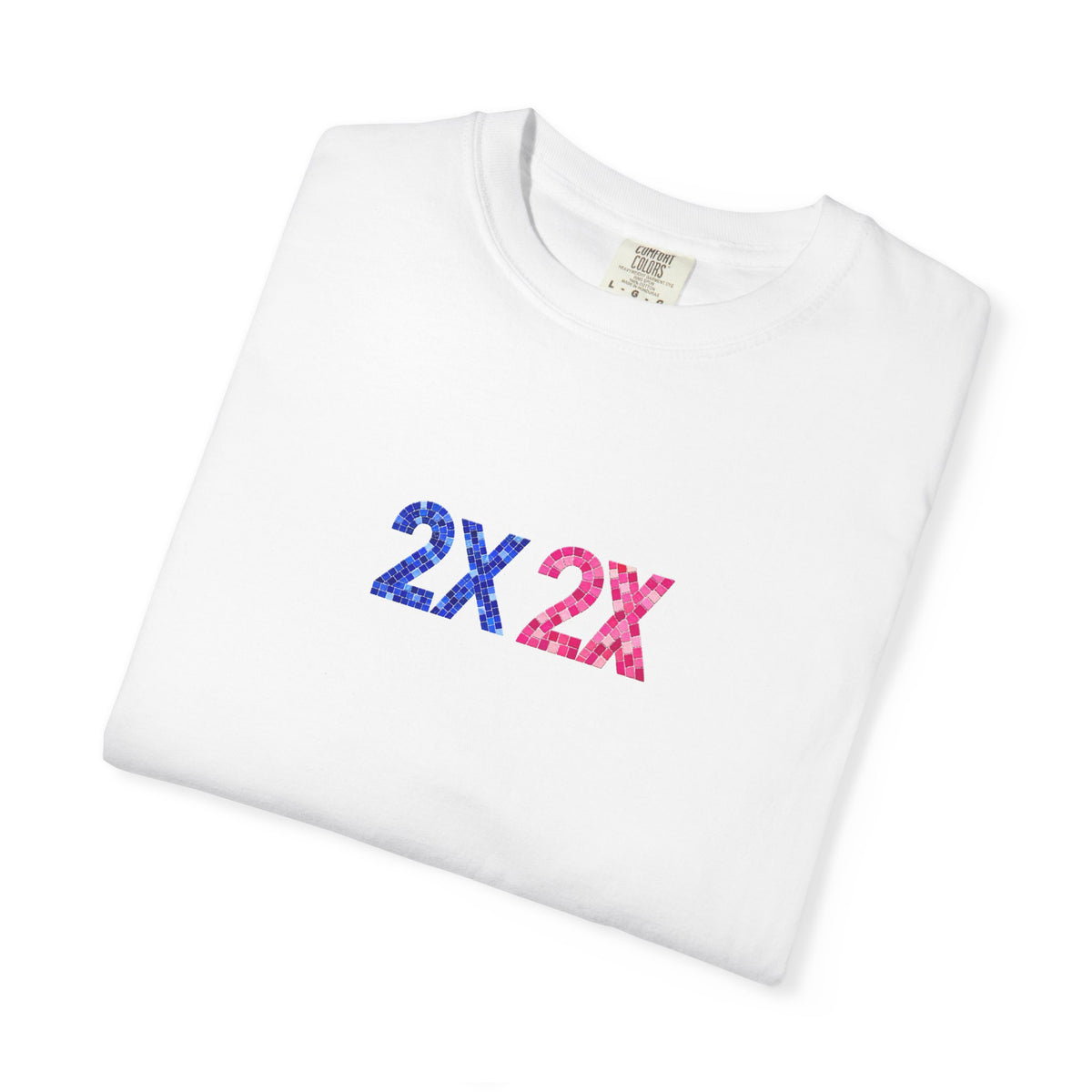 2X2X Cracked Mirror T