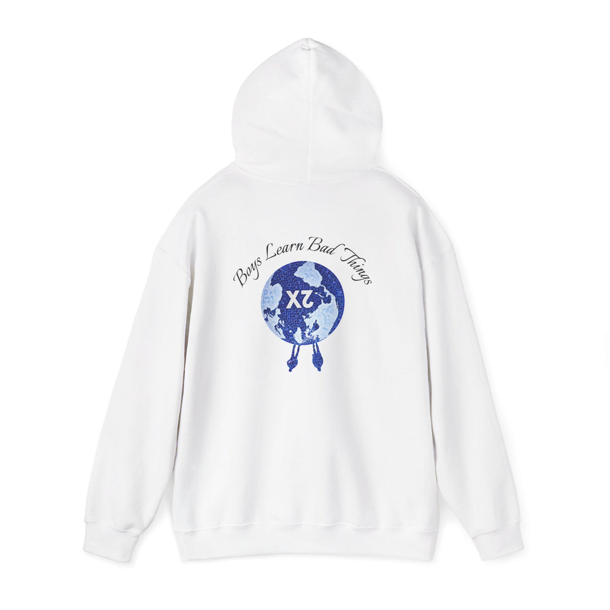Boys Learn Bad Things 2X Logo Hoodie